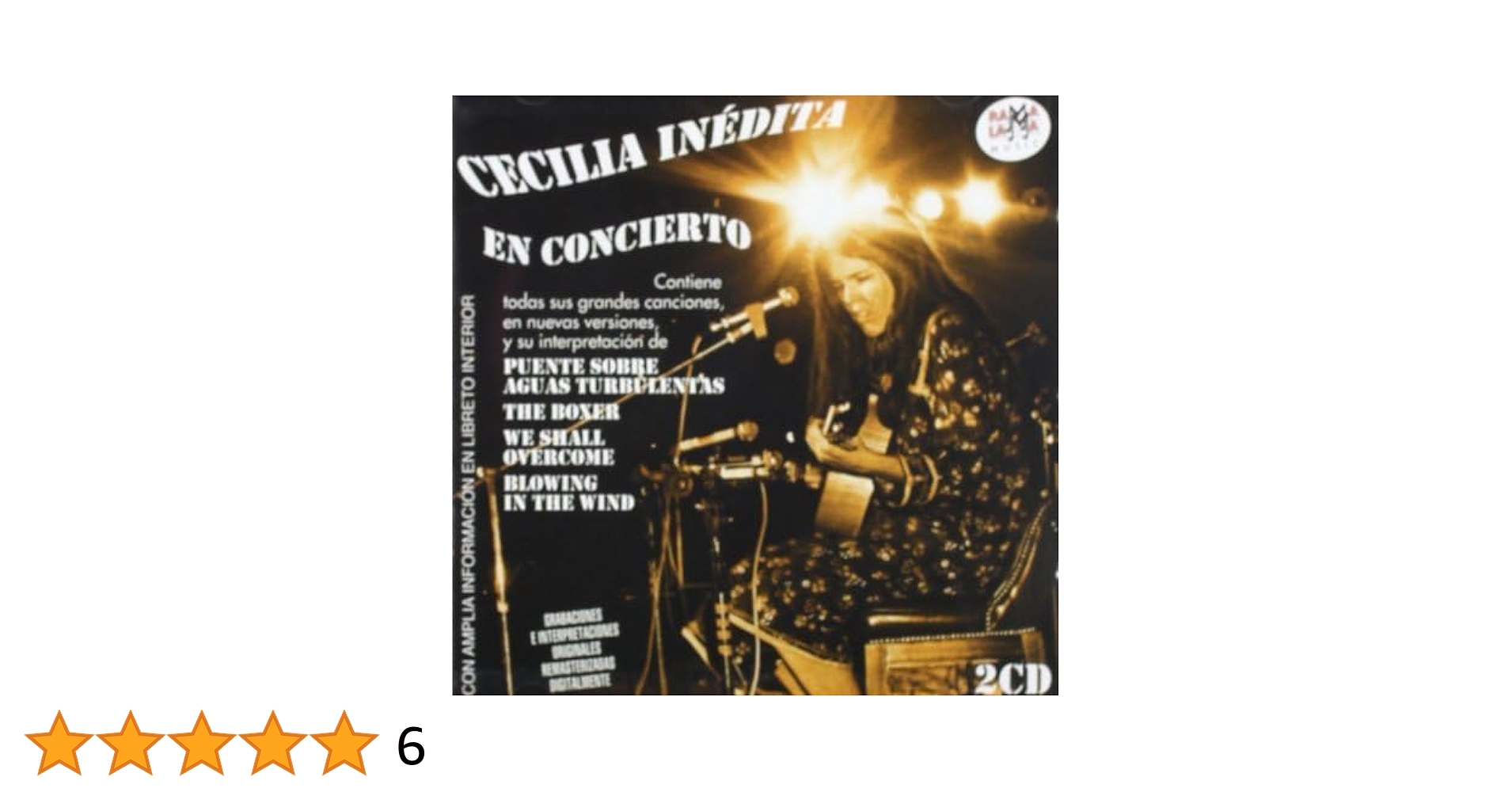 Inedita En Concierto: Cecilia: Amazon.es: CD y vinilos}